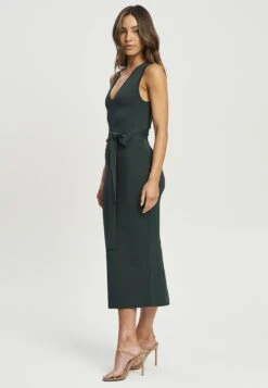 Tussah Jade- Etui-Jurk - Emerald -Tussah 44a5226a1f4045f98a5d80c5e944f8da