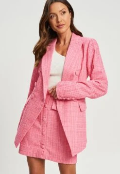 Tussah Amber- A-Lijn Rok - Hot Pink