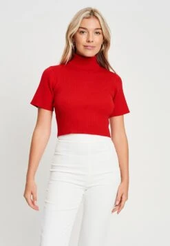 Tussah Elmani- T-Shirt Basic - Red