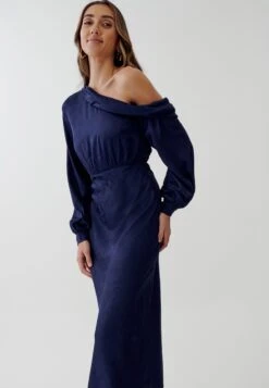 Tussah Ezara- Jurk - Navy Jacquard 10 Tussah Ezara- Jurk - Navy Jacquard -Tussah 468de00f27db4eea91d4281f6993d8bc