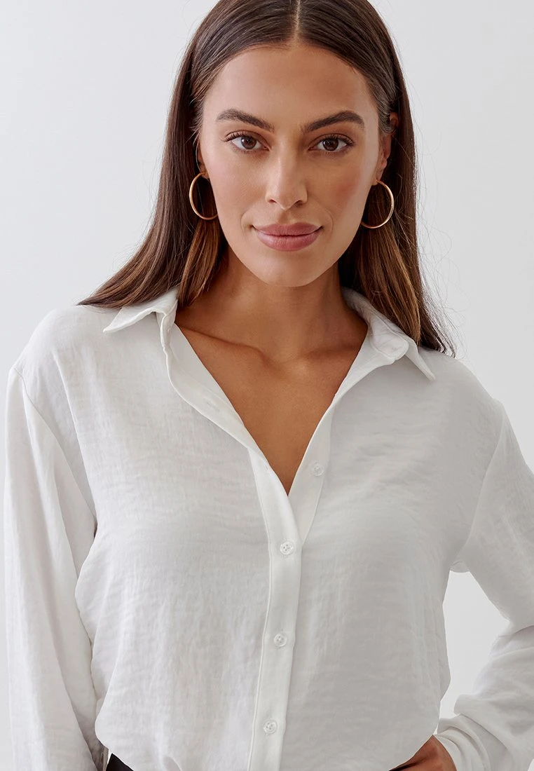 Tussah Neve - Overhemdblouse - White 5 Tussah Neve - Overhemdblouse - White - Afbeelding 5