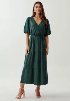 Tussah Becky Midi - Jurk - Emerald