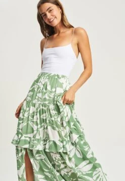 Tussah Aleisha - Maxirok - Tropicana Khaki -Tussah 4c51c75266094559a88efa9109cf9fbb