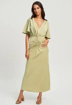 Tussah Elana- Jurk - Sage Green