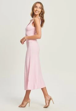 Tussah Emilie- Gebreide Jurk - Pale Pink -Tussah 4f49a27797434adba5a50b5622691a8b