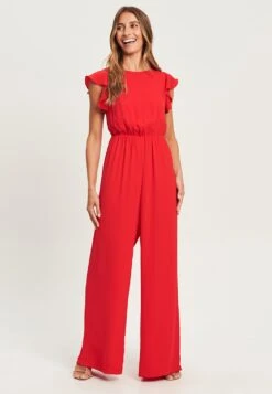 Tussah Scarlet- Jumpsuit - Red