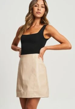 Tussah Lola - A-Lijn Rok - Sand