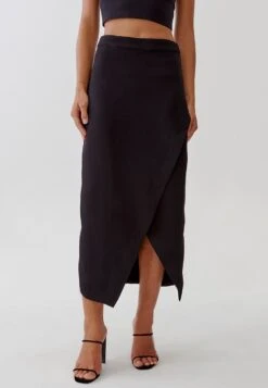 Tussah Nancy- Wikkelrok - Black
