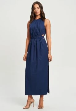 Tussah Siandra - Maxi-Jurk - Navy Blue