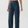 Tussah Drew- Broek - Emerald