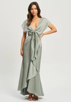 Tussah Jan- Maxi-Jurk - Sage Green