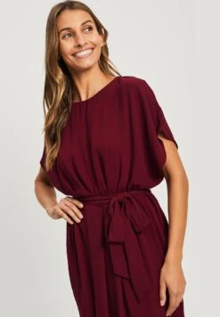 Tussah Elina Midi- Jurk - Plum 9 Tussah Elina Midi- Jurk - Plum -Tussah 5e541254231a46288d492cf9722698dc