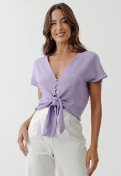 Tussah Orana- Blouse - Lilac