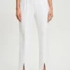 Tussah Fae Split- Broek - White