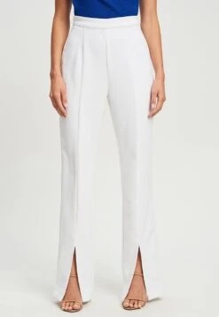 Tussah Fae Split- Broek - White