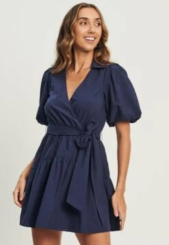 Tussah Wren- Jurk - Navy Blue