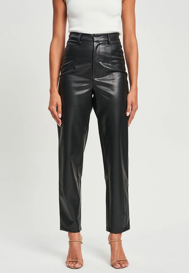 Tussah Marianna- Broek - Black 1 Tussah Marianna- Broek - Black