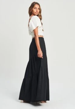 Tussah Anna - Maxirok - Black -Tussah 661b1121d1194a75b00046ef2f3ccaa3