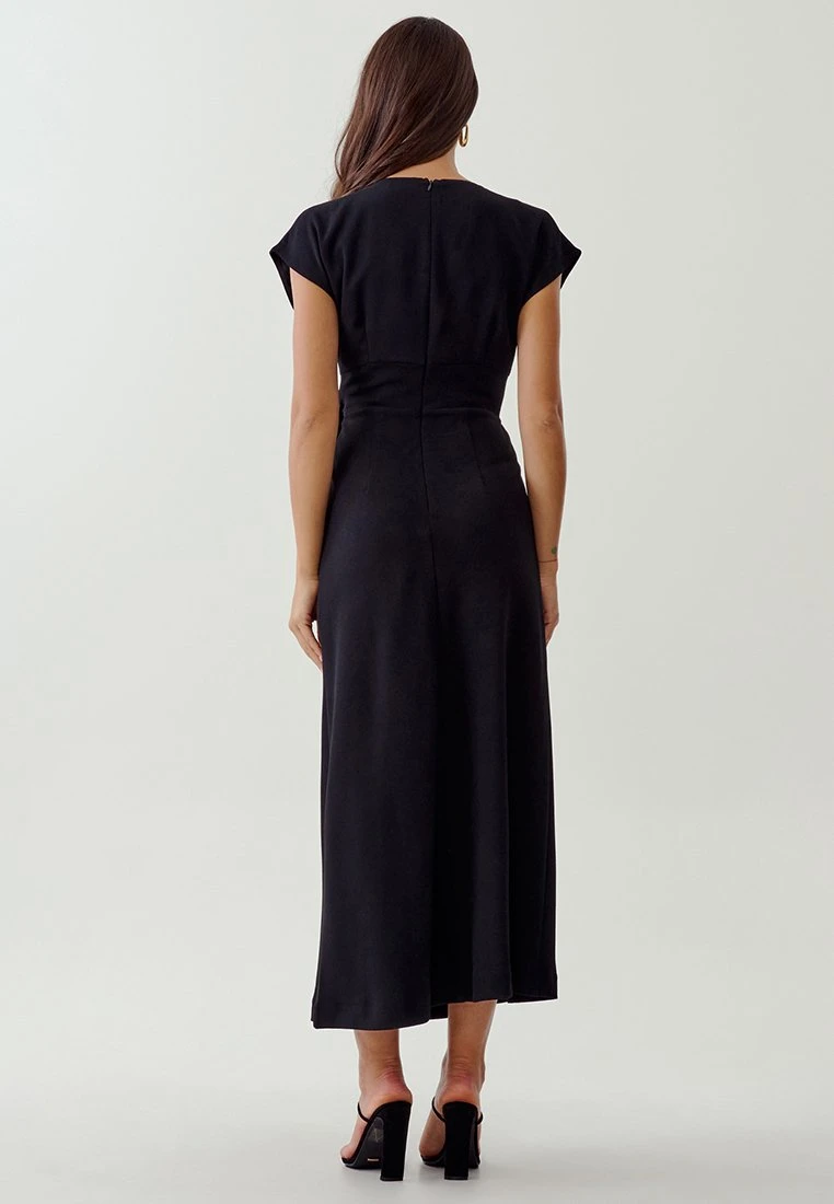 Tussah Ilene - Jerseyjurk - Black 3 Tussah Ilene - Jerseyjurk - Black - Afbeelding 3