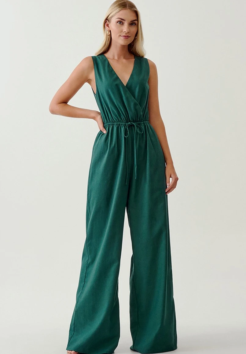 Tussah Charli - Jumpsuit - Emerald 1 Tussah Charli - Jumpsuit - Emerald