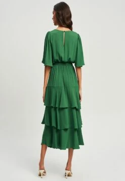 Tussah Quinn Midi- Jurk - Green -Tussah 6e28b6c6e78f4bddb0ba6416ea0fb30a
