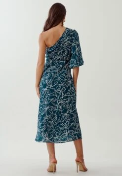 Tussah Jacqui - Jurk - Outline Floral Emerald -Tussah 6f6033d2ca2a43f39559012013fd5a0f