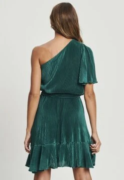 Tussah Soffy Mini - Cocktailjurk - Emerald Plisse -Tussah 6f6c6d581fe144828cae9c38184a3612