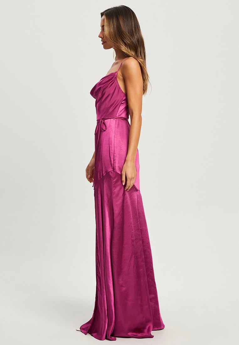 Tussah Winnie - Maxi-Jurk - Magenta 4 Tussah Winnie - Maxi-Jurk - Magenta - Afbeelding 4