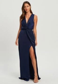Tussah Emerie - Maxi-Jurk - Navy Blue