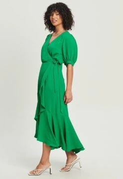 Tussah Elena Wrap- Maxi-Jurk - Green 9 Tussah Elena Wrap- Maxi-Jurk - Green -Tussah 78c1ce11c6184cd8af6796b60685b438