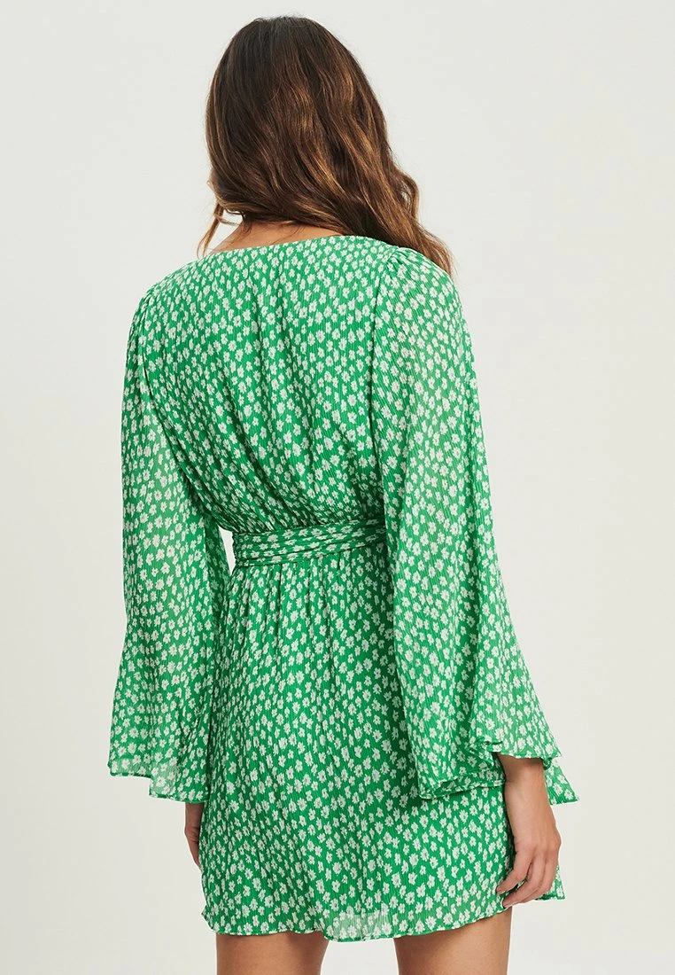 Tussah Twyla - Jurk - Green Plisse 3 Tussah Twyla - Jurk - Green Plisse - Afbeelding 3