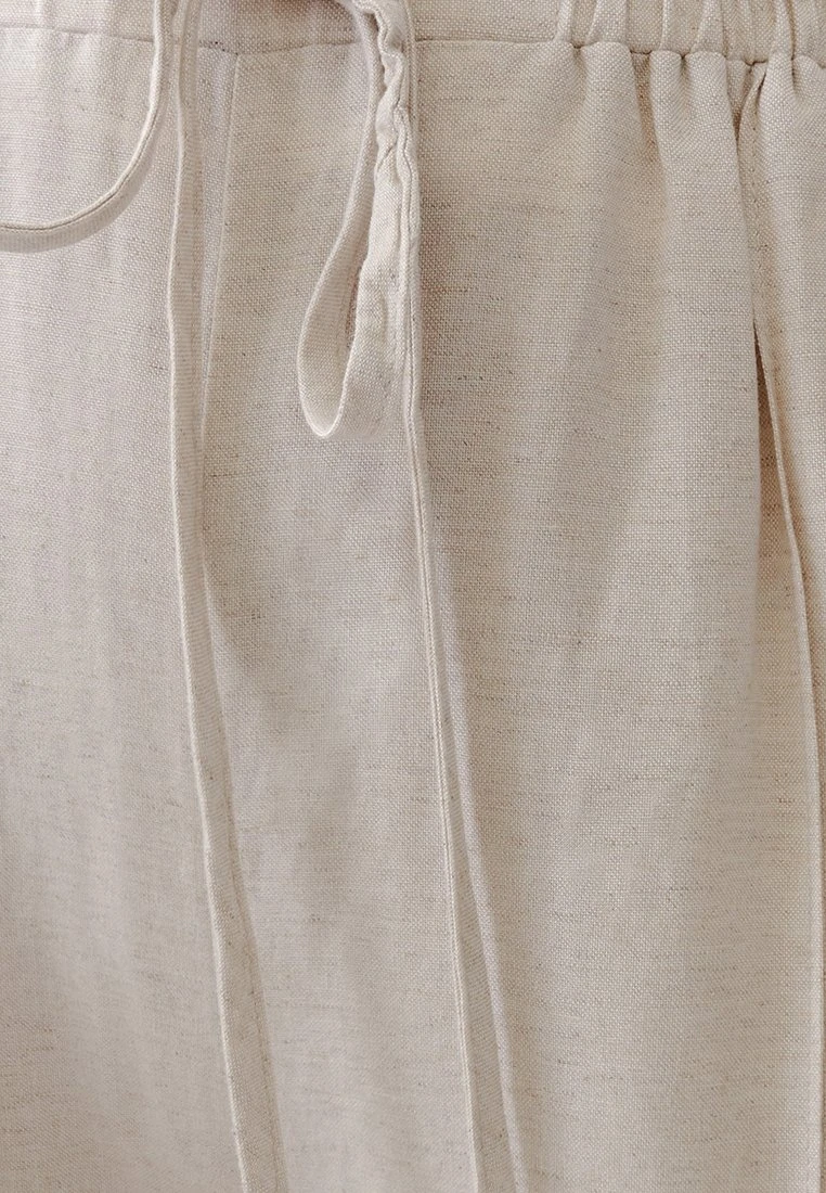 Tussah Andrea - Broek - Natural 6 Tussah Andrea - Broek - Natural - Afbeelding 6