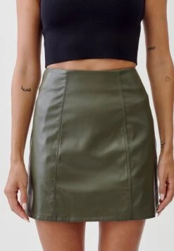 Tussah Lola - A-Lijn Rok - Khaki