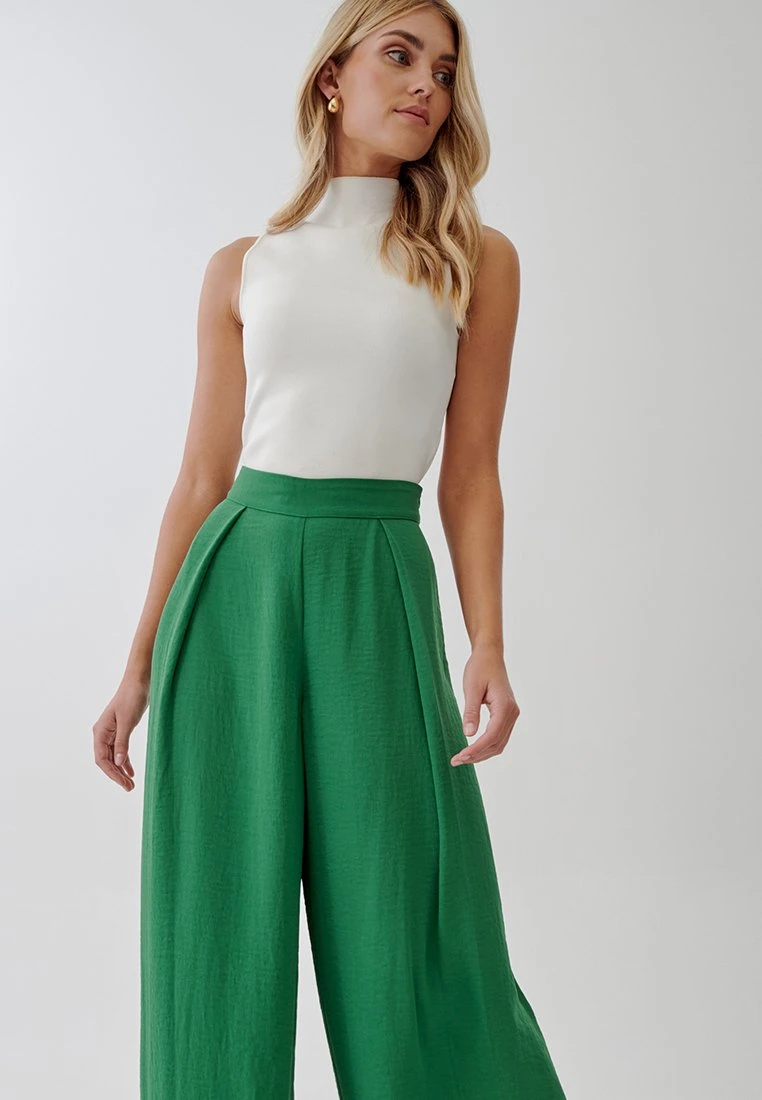 Tussah Emily- Broek - Green 4 Tussah Emily- Broek - Green - Afbeelding 4