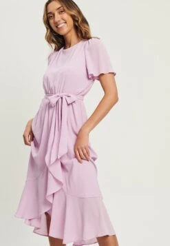 Tussah Ceilia - Jurk - Lilac -Tussah 812078a6b0af468b84b38b63aa63eabe