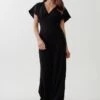 Tussah Elora - Maxi-Jurk - Black