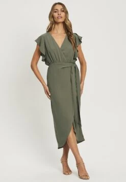 Tussah Scarlet - Jurk - Khaki