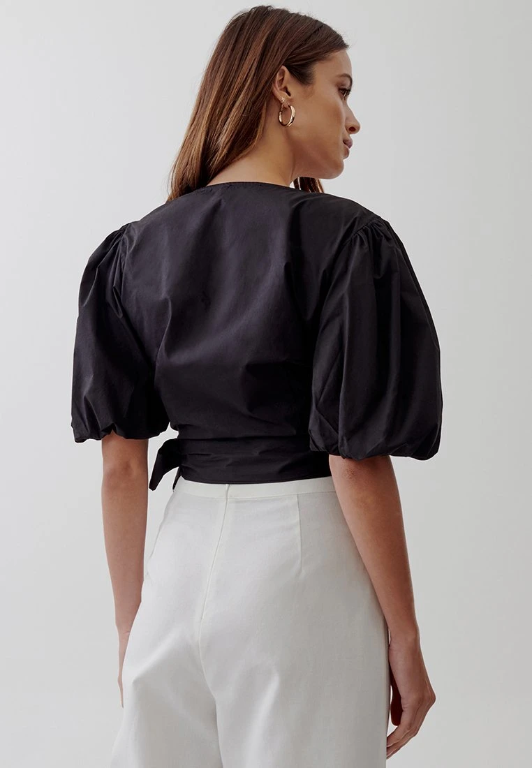 Tussah Kathryn- Blouse - Black 3 Tussah Kathryn- Blouse - Black - Afbeelding 3