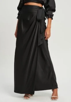 Tussah Mindy - Wikkelrok - Black
