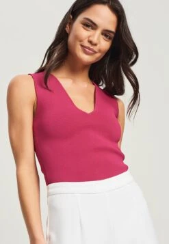 Tussah Tanya - Top - Hot Pink -Tussah 9192d814d0d743bc89ff4898b4ef13dd