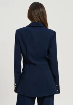 Tussah Amber - Halflange Jas - Navy Blue -Tussah 926c2979fb3d4e1287246e0a9de8db58