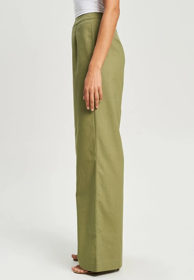 Tussah Milly - Broek - Khaki 3 Tussah Milly - Broek - Khaki - Afbeelding 3
