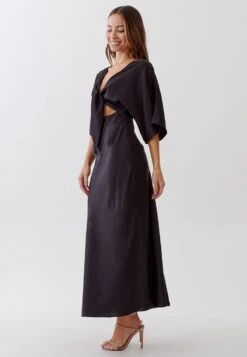 Tussah Kailani- Maxi-Jurk - Black -Tussah 95ddd30aad36452d935b5d39bccc26ef