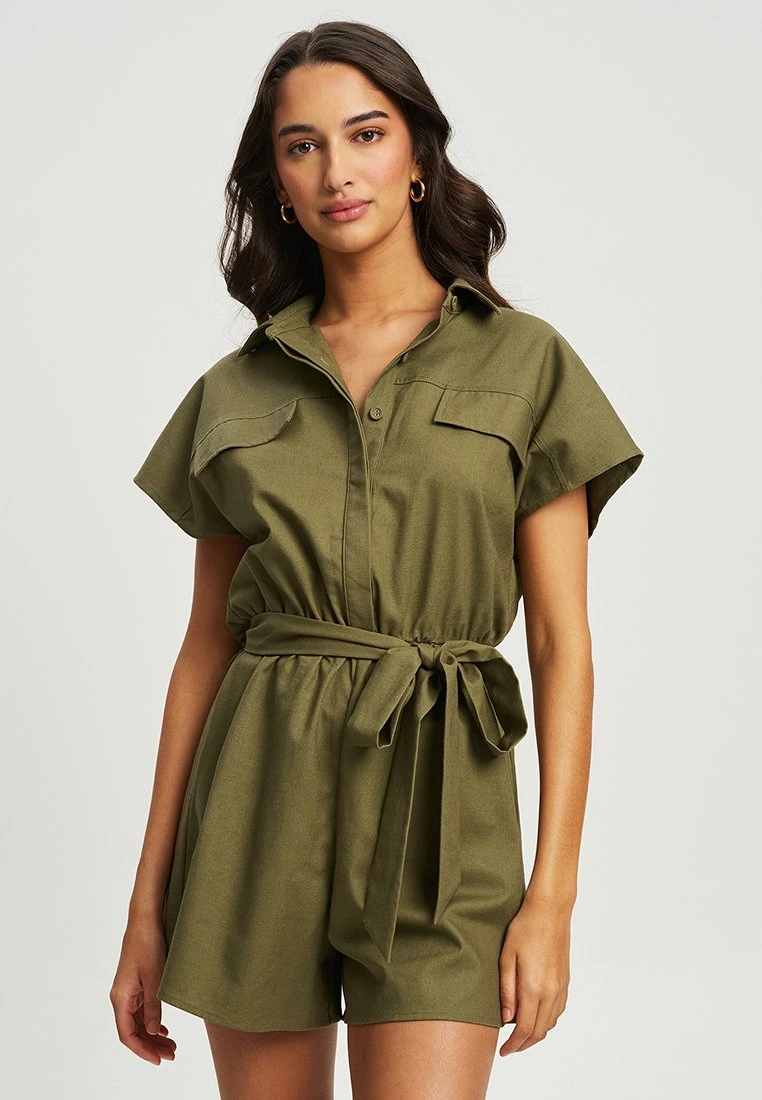 Tussah Lola Play - Jumpsuit - Khaki 1 Tussah Lola Play - Jumpsuit - Khaki