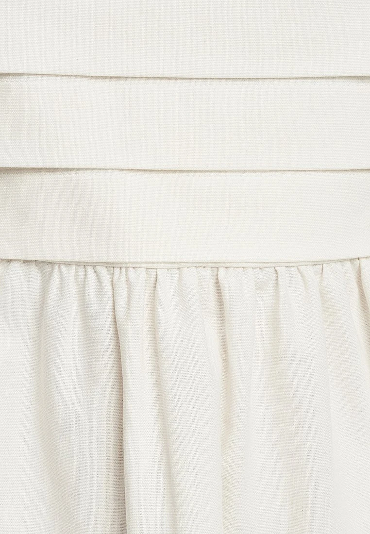 Tussah Roz Mini- Jurk - White 6 Tussah Roz Mini- Jurk - White - Afbeelding 6