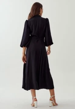 Tussah Seona Midi - Blousejurk - Black -Tussah 965a167629ba4aa0b3a3a48f4f51e268