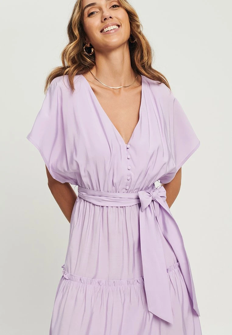 Tussah Katelyn - Jurk - Lilac 5 Tussah Katelyn - Jurk - Lilac - Afbeelding 5