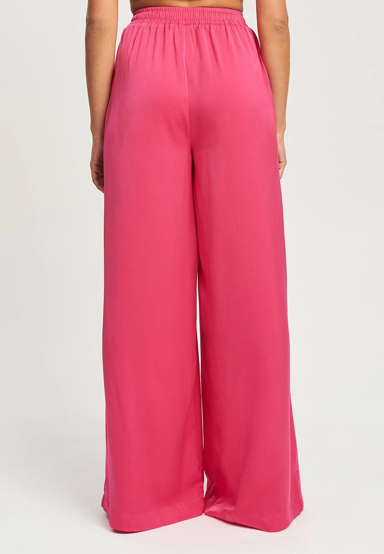 Tussah Vera - Broek - Hot Pink 3 Tussah Vera - Broek - Hot Pink - Afbeelding 3