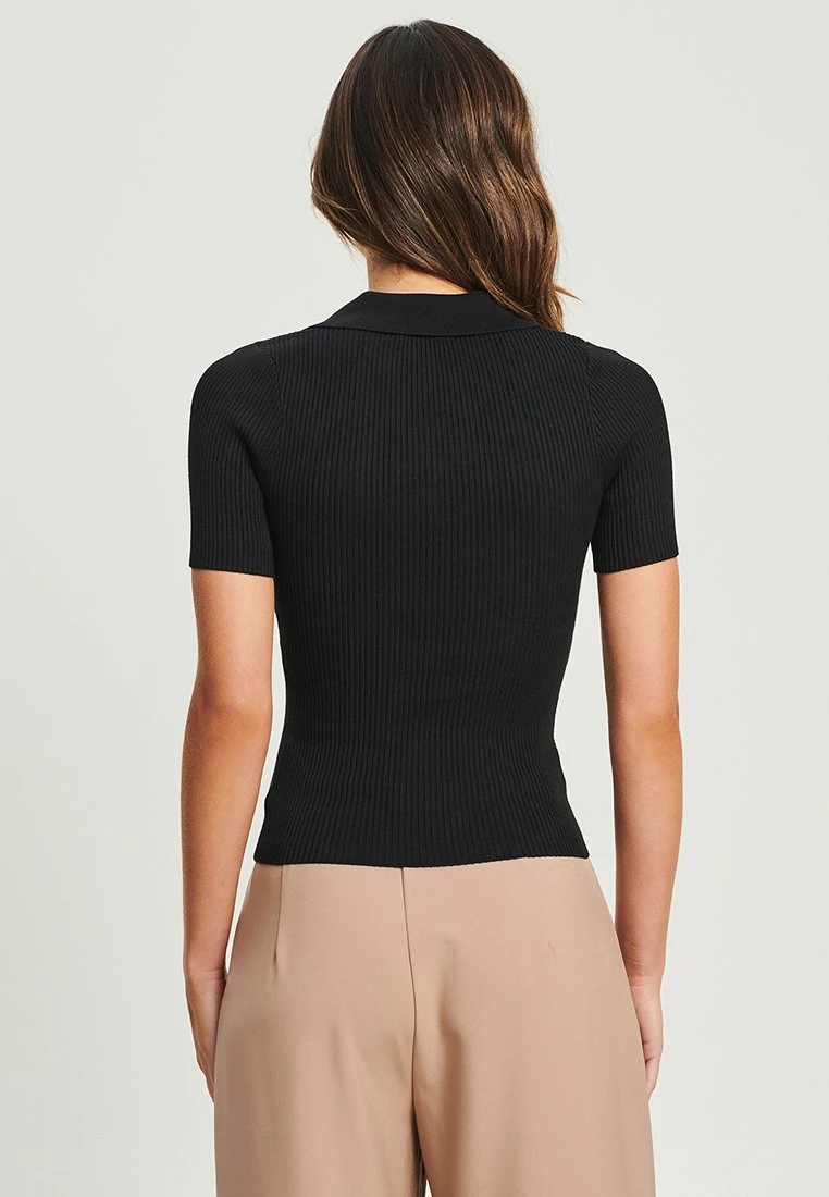 Tussah Lauren - Poloshirt - Black 4 Tussah Lauren - Poloshirt - Black - Afbeelding 4