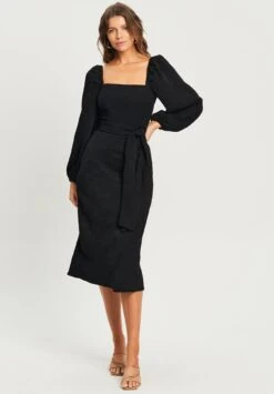 Tussah Adela - Etui-Jurk - Black